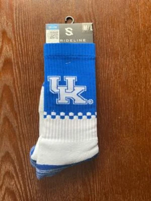 Kentucky Wildcats Premium Full Knit M/L Crew Socks (Fits Size 6-12) Blue - Image 1 of 2