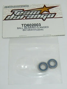 Team Durango - Ball Bearing 8x14x4mm Flanged (2pcs) - TD602003 - Picture 1 of 4