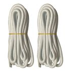 2pair 5mm Thick Heavy duty Round Hiking Work Boot Shoe laces Strings Replacement