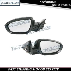 Pair Power Mirrors For 2012 2013 Kia Optima EX LX SX Heated With Signal Light - Picture 1 of 10