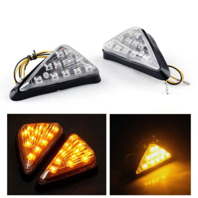 LED Flush Mount Turn Signal For Honda CBR 600 F4i 929/1000 RR YZF R6 R1 C T9 - Image 1 of 3