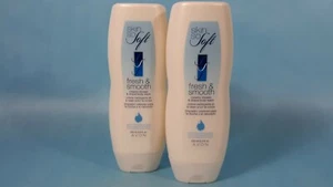 Lot of 2 - Avon Skin So Soft Fresh and Smooth creamy shower and shave body wash - Picture 1 of 4