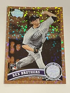 2011 Topps Update Baseball Cognac Diamond Anniversary - Rex Brothers - Colorado - Picture 1 of 2