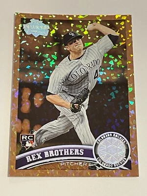 2011 Topps Update Baseball Cognac Diamond Anniversary - Rex Brothers - Colorado - Image 1 of 2