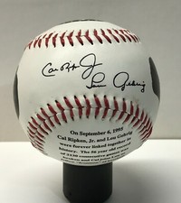 MLB Baseball Lou Gehrig and Cal Ripken Jr Ironmen Aramark New