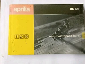 Aprilia RS 125 2 tiempos manual de mantenimiento de uso - Imagen 1 de 3