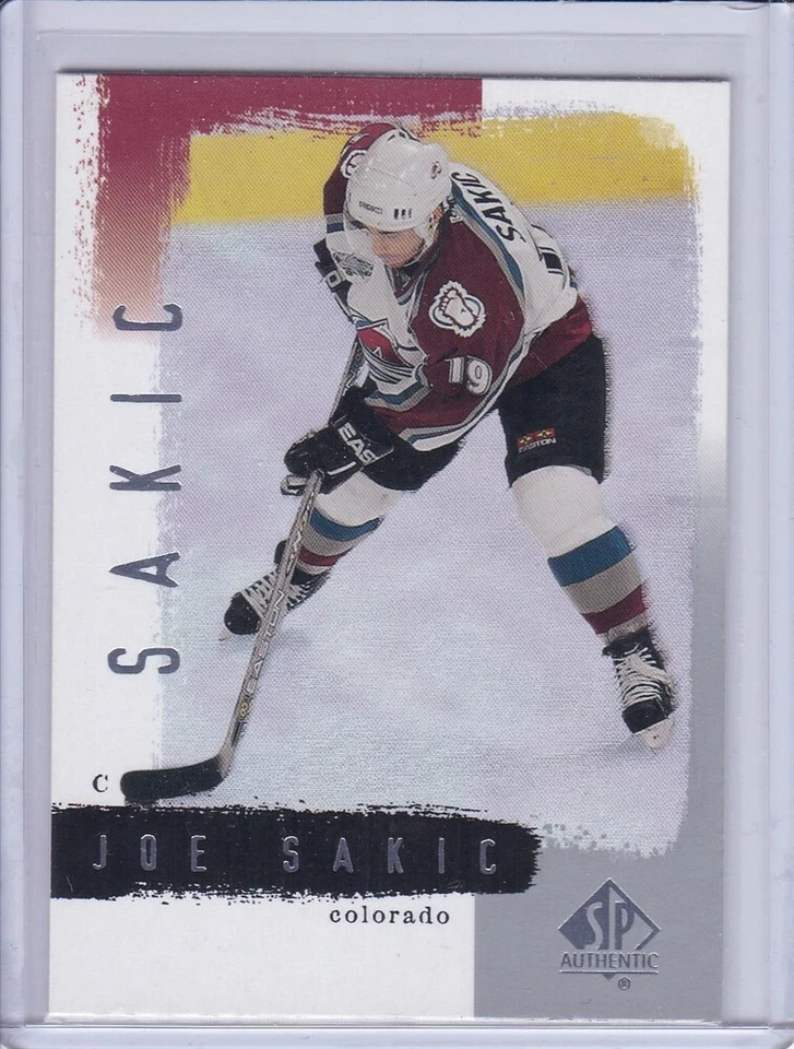Joe Sakic 2000 SP Authentic Hockey Card 25 Grade MT - Image 1 of 2