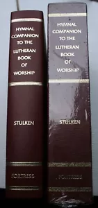 Marilyn K Stulken 1981 hc slipcase 1st Prt HYMNAL COMPANION TO LUTHERAN WORSHIP - Bild 1 von 9