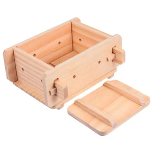 Tofu Herstellung Käse Presse Holz Käse Tofu Maschine Käseher Holz Kuchen - Bild 1 von 12