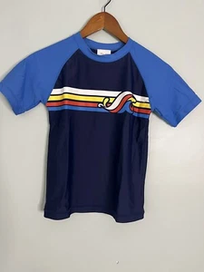 Hanna Andersson Rash Guard Size 140 US 10 Navy - Picture 1 of 3