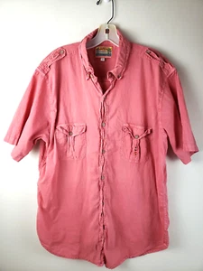 Pusser's Co Store BVI Charles Tobias West Indies Men Short Sleeve Shirt XL - Picture 1 of 8