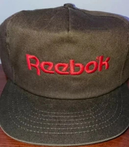 Reebok Classic Vintage Rare Retro Limited Hat Cap Snapback athletic black - Picture 1 of 3