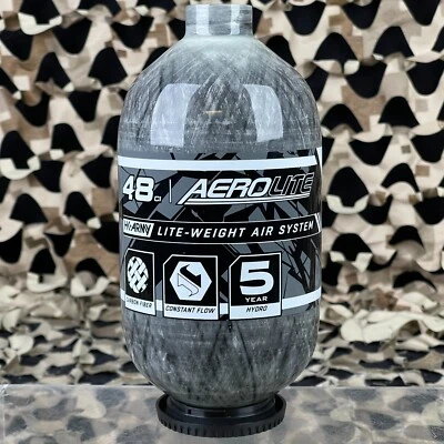 NEW HK Army Aerolite Bottle - 48/4500 (Bottle Only) - Clear Carbon - Image 1 of 3
