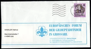 Cover Austria, 1995. Salzburg to Linz. Europaisches Forum der Gildepfadfinder in - Picture 1 of 2