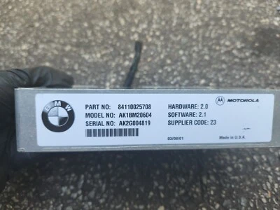 Módulo telefónico unidad de control telemático BMW 740I L 1998 1999 2000 2001 8411002578 Foto 1 de 4