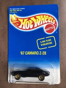 Hot Wheels 1993 Greater Seattle Toy Show '67 Camaro Z-28 - Black Limited Edition - Picture 1 of 5