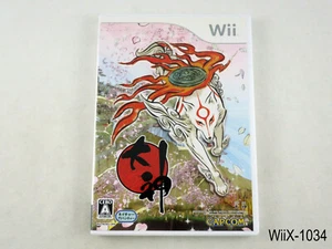Okami Nintendo Wii Japanese Import Ookami Japan Region Locked JP US Seller - Picture 1 of 6