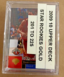 2009-10 Upper Deck Star Rookies Basketball Gold Set - Jrue Holiday RC 221 - 225 - Picture 1 of 3