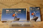 MYSTIC Quest Final Fantasy USA w/box manual Nintendo Super Famicom SFC VG+!