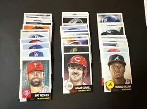 2018 topps living Partial Set - 40 Different Cards w/ Acuna Rc - Picture 1 of 4