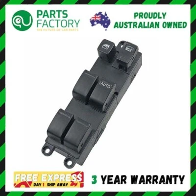 Выключатель стеклоподъемника Nissan X-Trail Master подходит для моделей T30 в период с 2001 по 2007 год - Изображение 1 из 4