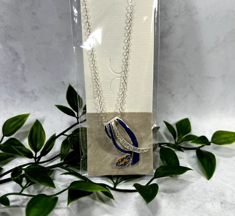 NWT FLORIDA GATORS Necklace Logo Jewelry College Sandol Officially Licensed Cover
