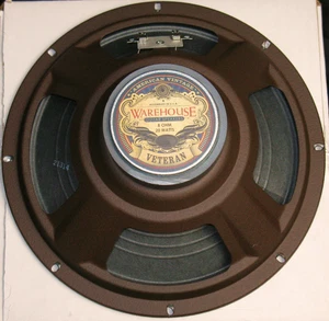 WGS VETERAN 10 - 10" 20 W 8 OHM GUITAR SPEAKER MADE IN THE USA 3 YEAR WARRANTY - Picture 1 of 5