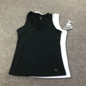 Tommie Copper Core Tank Top 2er Pack Herren XL schwarz weiß Kompression sportlich - Bild 1 von 10