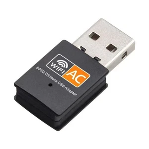 Mini Dual Band 600Mbps USB WiFi Wireless Adapter Network Card AC2.4/5GHz 802.11 - Picture 1 of 5