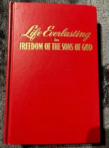 Life Everlasting In Freedom Of The Sons Of God Watchtower First Edition 1966 - Picture 1 of 12