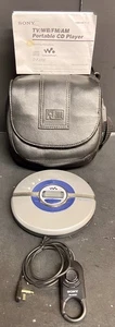 Sony Walkman D-FJ200 CD Player G-Protection Digital Mega Bass w/Accessories - Picture 1 of 15