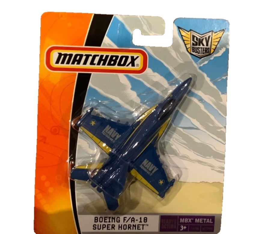 Matchbox Sky Busters Boeing F/A-18 Super Hornet N7598 23/36 - Brand New - Image 1 of 1