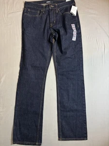 NEW Old Navy Jeans 32x34 Mens Blue Straight Built In Flex Medium Wash Casual - Picture 1 of 8