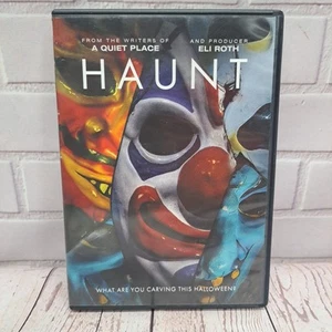 Haunt DVD, 2019 Indie Horror Slasher Halloween Haunted Attraction Movie Eli Roth - Picture 1 of 6