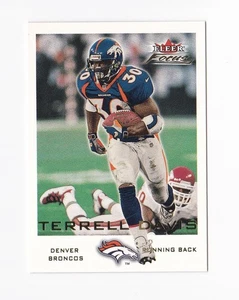 2000 Fleer Focus #161 Terrell Davis Denver Broncos Georgia UGA - Foto 1 di 2