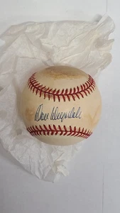 Don Drysdale Dodgers Signed Autographed MLB NL Rawlings Baseball Staining Around - Picture 1 of 1