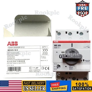 New In Box ABB MS325-16 Motor Circuit Breaker 12.5-16A US Free TAX - Picture 1 of 4