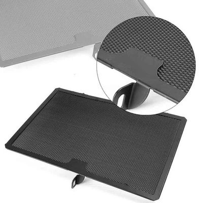 Black Radiator Grille Guard Cover Protector For Kawasaki Z1000 Z750 2007-2016 08 Foto 1 de 4