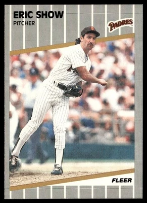 1989 Fleer Eric Show San Diego Padres #317 - Image 1 of 2