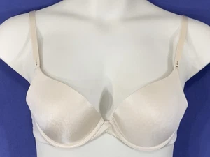 Reggiseno push-up Victoria's Secret DEMI UPLIFT ~ 38 B ~ tortora/nudo/cachi sotto ferretto - Foto 1 di 16