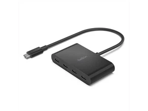 Belkin Connect Hub USB-C vers 4 Ports USB-C, Dongle Adaptateur Multiport avec 4 USB-C - Photo 1 sur 12