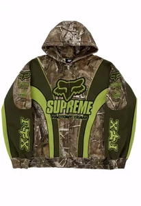 Talla Mediana Supreme Fox Racing Cremallera Con Capucha Realtree Camuflada Sudadera Nueva - Imagen 1 de 5