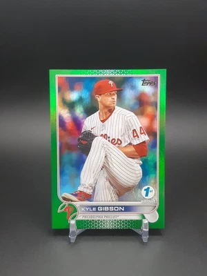 2022 Topps Series 1 1st Edition Green 150 Kyle Gibson #57 - Image 1 of 2