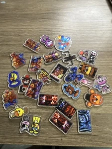25-teiliges Acrylset Five Nights At Freddys 4 cm - Bild 1 von 2