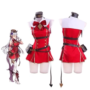 Costume cosplay Anime Umamusume: Pretty Derby nave oro Halloween vestito rosso caldo - Foto 1 di 15