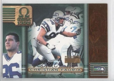 1999 Pacific Omega Copper Missing Serial Number Christian Fauria #212 - Image 1 of 2