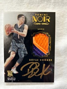 2015-16 Noir Devin Booker rc patch auto (color) /99