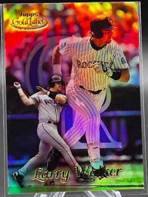 1999 Topps Gold Label Refractor - Larry Walker #45 Class 1 - Image 1 of 3