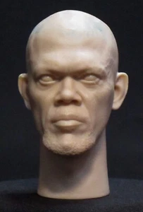 H-48 Samuel L Jackson AVENGERS CUSTOM RESIN HEAD SCULPT Action figures 1/6 Scale - Foto 1 di 4