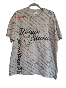 Rogue Status DTA Member Snap-On Tools AOP Grey Shirt 2000's Y2K XL - Bild 1 von 6